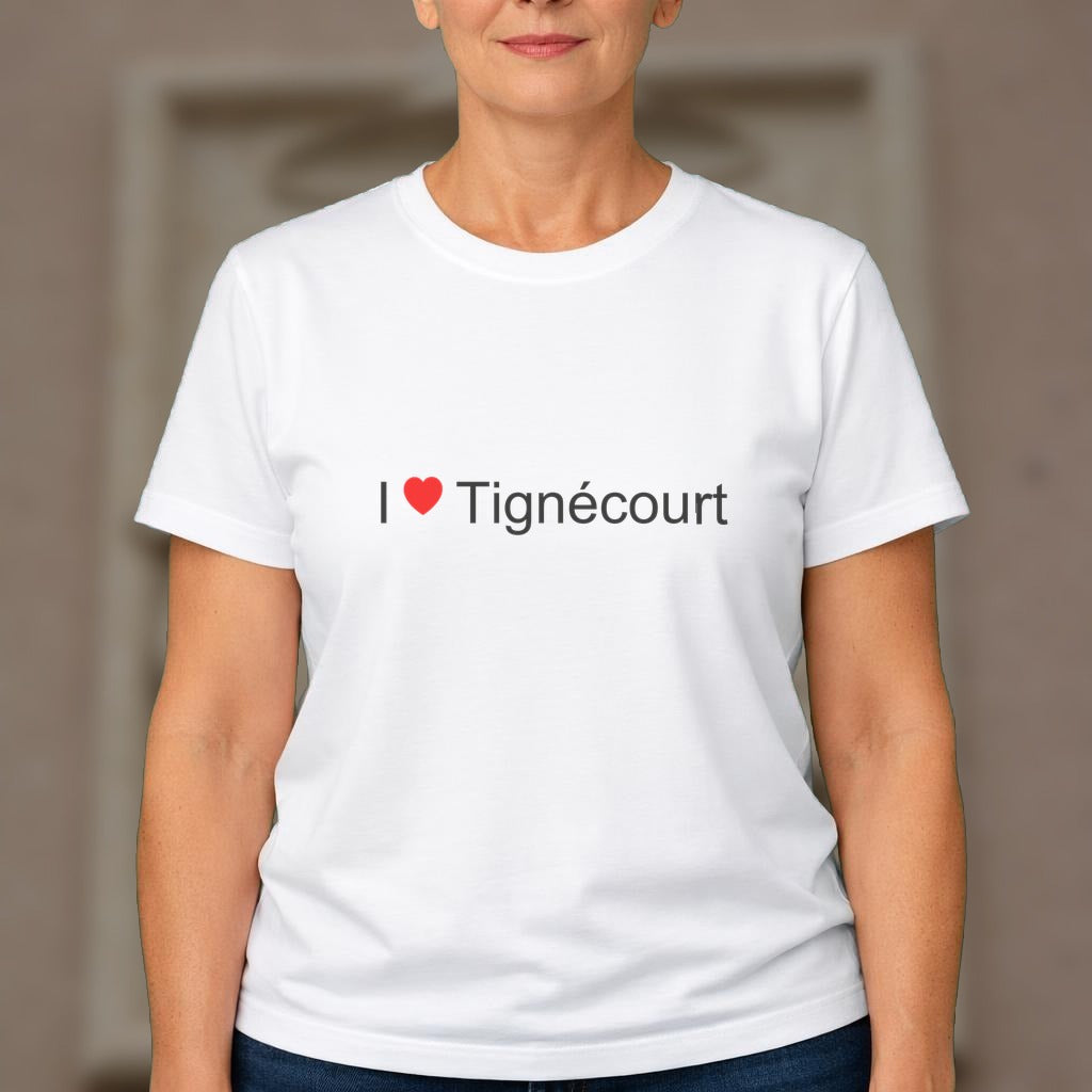 T-shirt I love Tignécourt