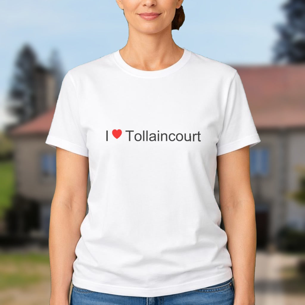 T-shirt I love Tollaincourt