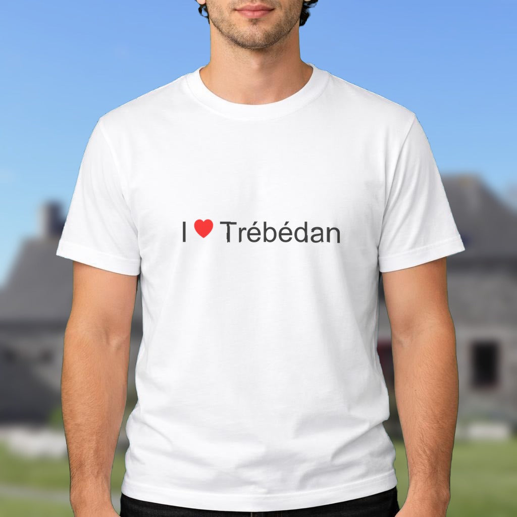 T-shirt I love Trébédan