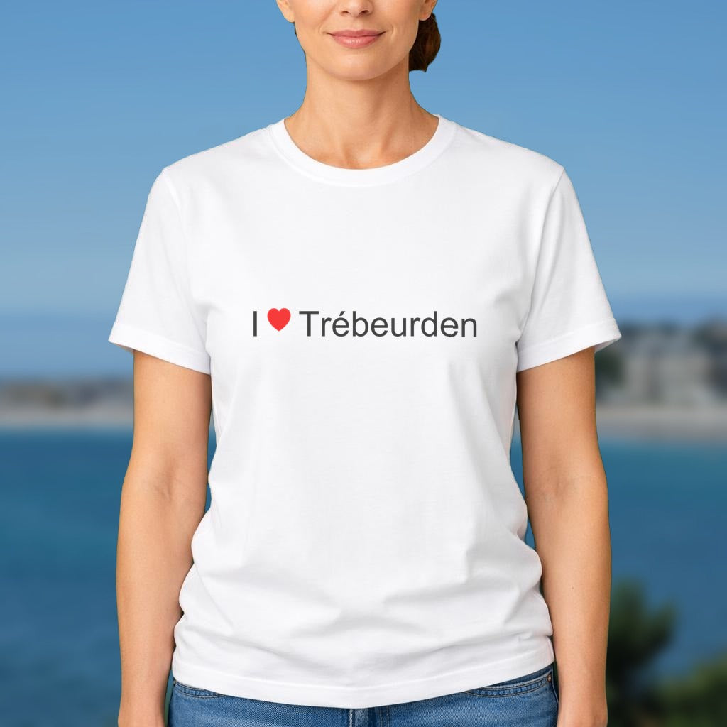 T-shirt I love Trébeurden