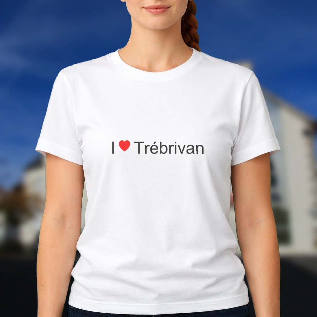 T-shirt I love Trébrivan