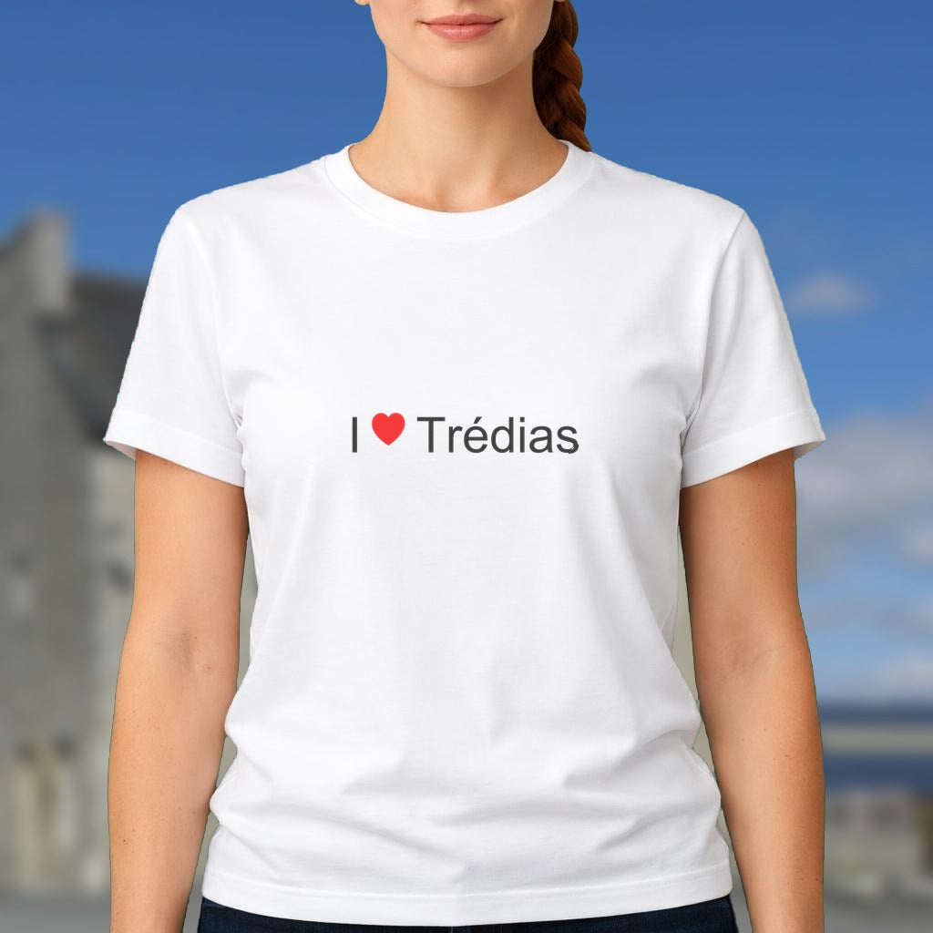 T-shirt I love Trédias