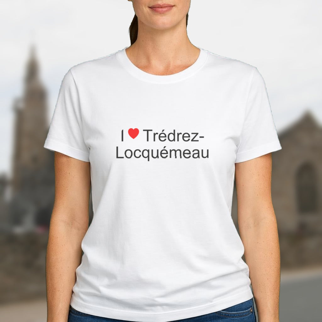 T-shirt I love Trédrez-Locquémeau