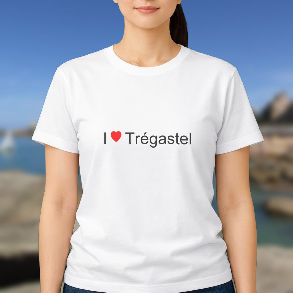 T-shirt I love Trégastel