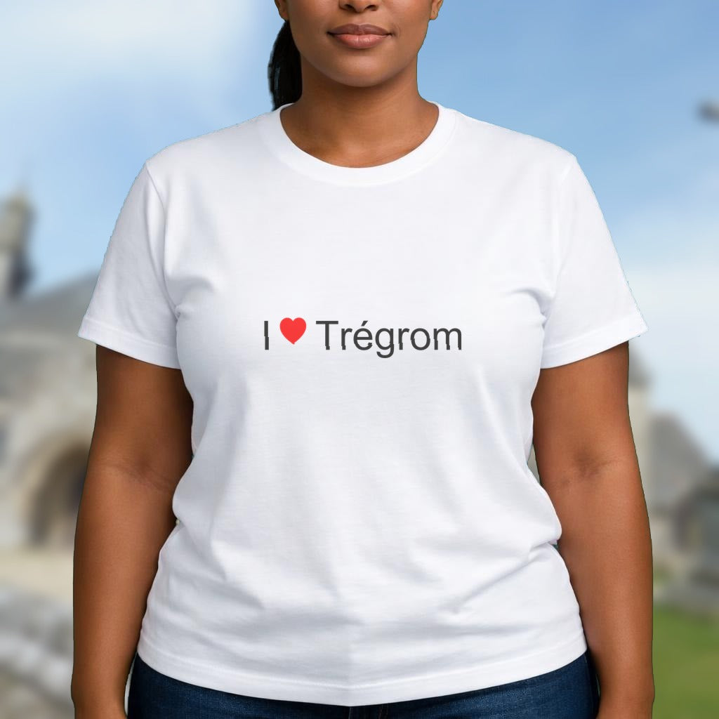 T-shirt I love Trégrom