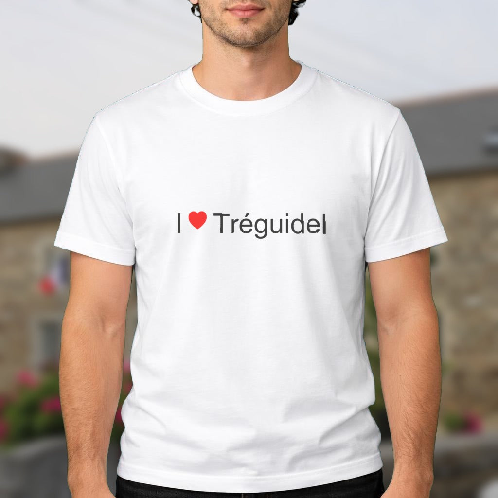 T-shirt I love Tréguidel