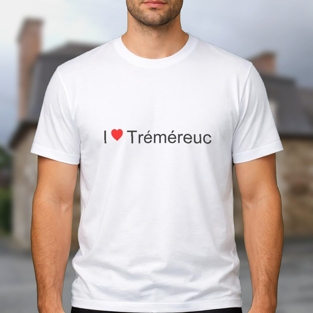T-shirt I love Tréméreuc