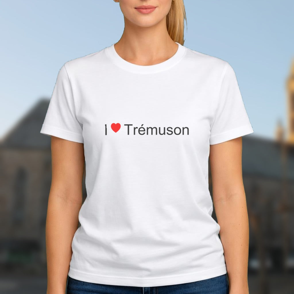 T-shirt I love Trémuson