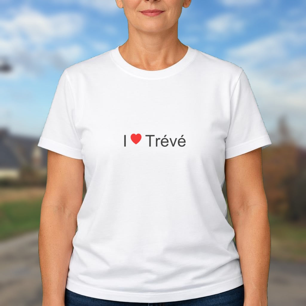 T-shirt I love Trévé