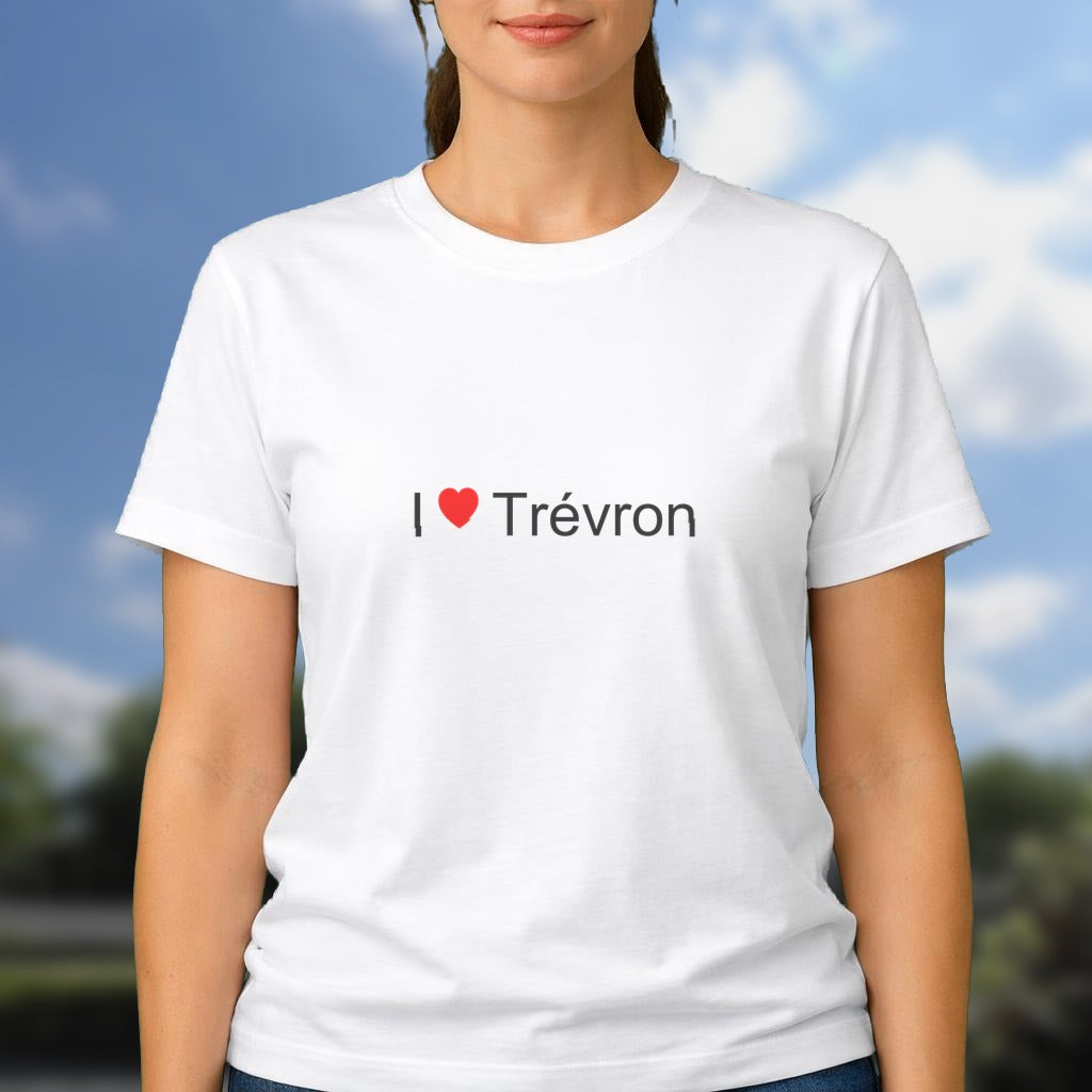 T-shirt I love Trévron
