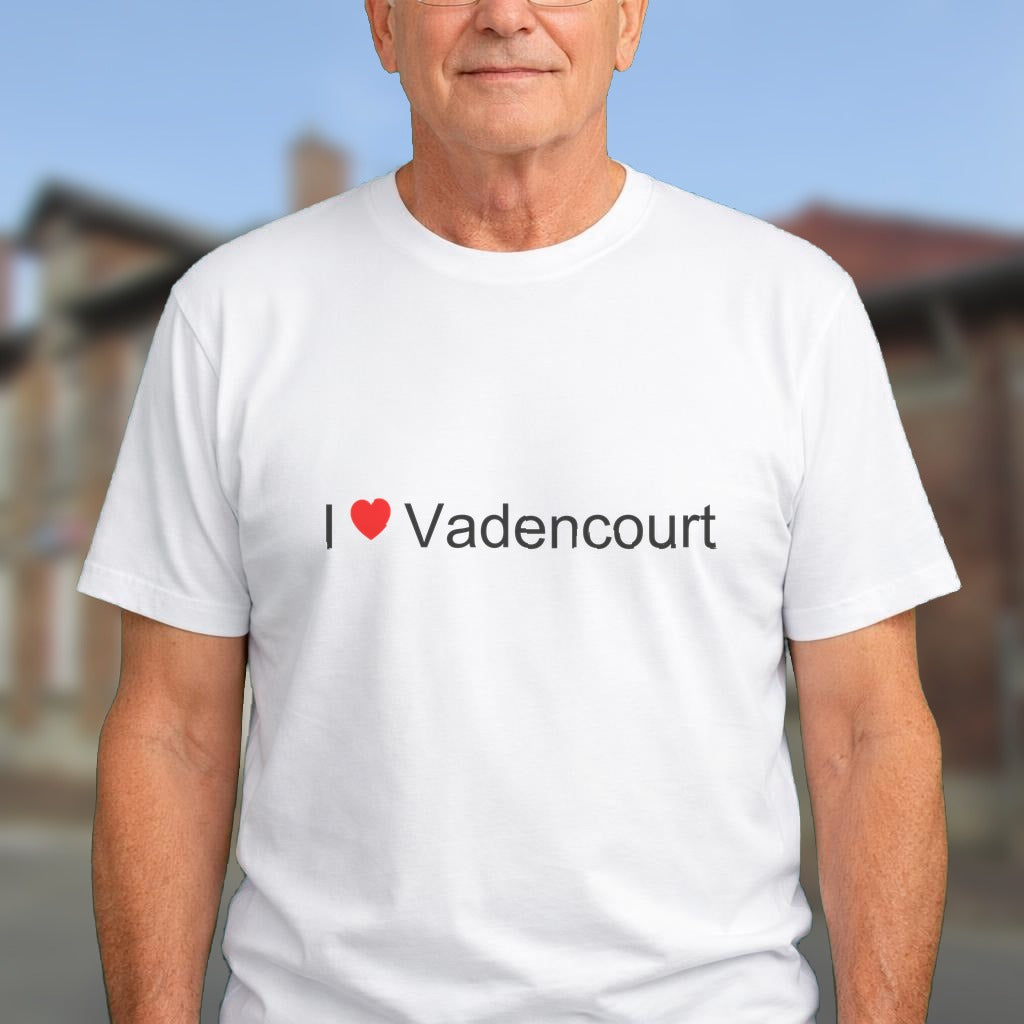 T-shirt I love Vadencourt