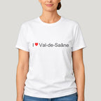 T-shirt I love Val-de-Saâne