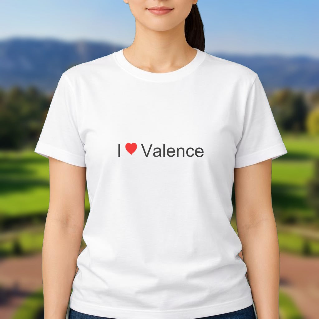 T-shirt I love Valence