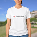 T-shirt I love Valensole porté
