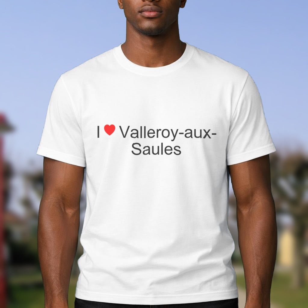 T-shirt I love Valleroy-aux-Saules