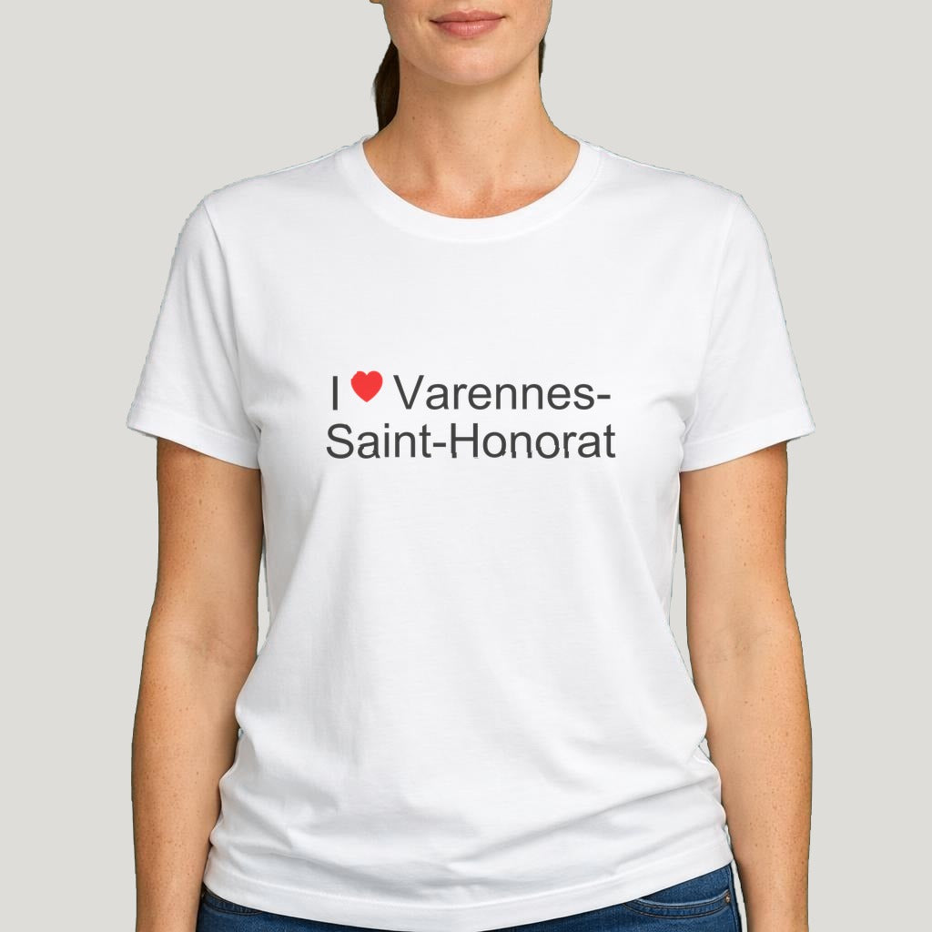 T-shirt I love Varennes-Saint-Honorat