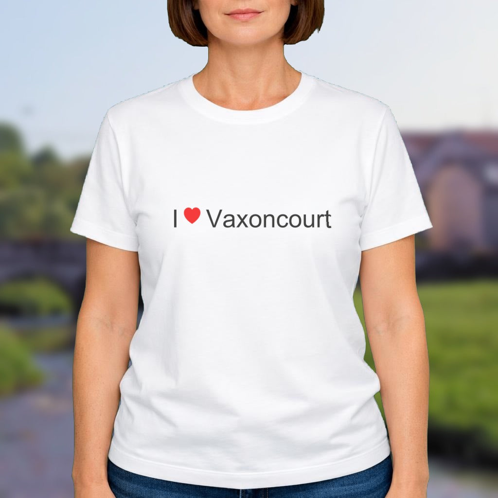 T-shirt I love Vaxoncourt
