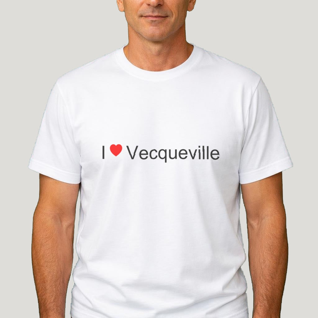 T-shirt I love Vecqueville