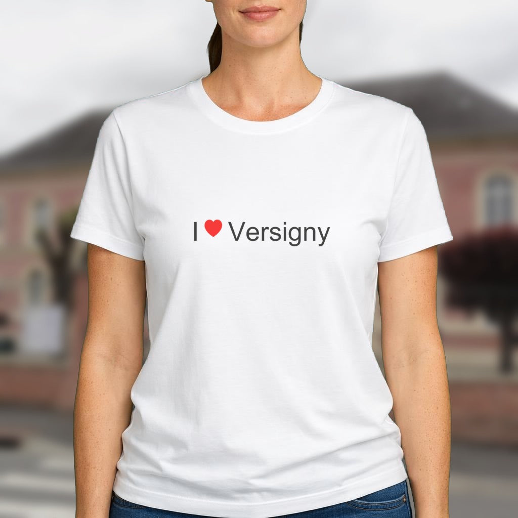 T-shirt I love Versigny