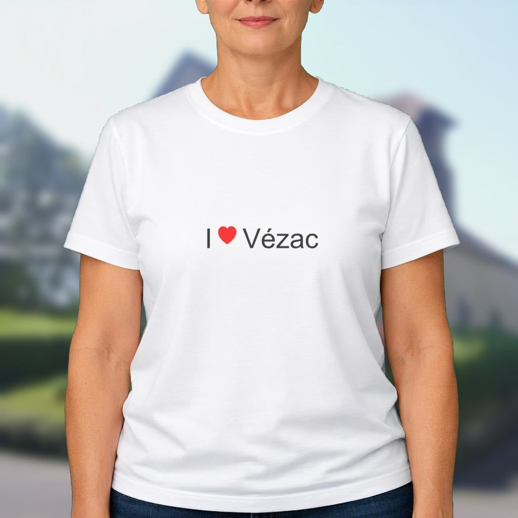 T-shirt I love Vézac