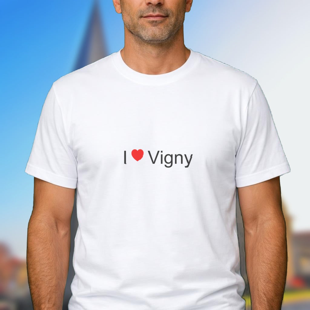 T-shirt I love Vigny (57)