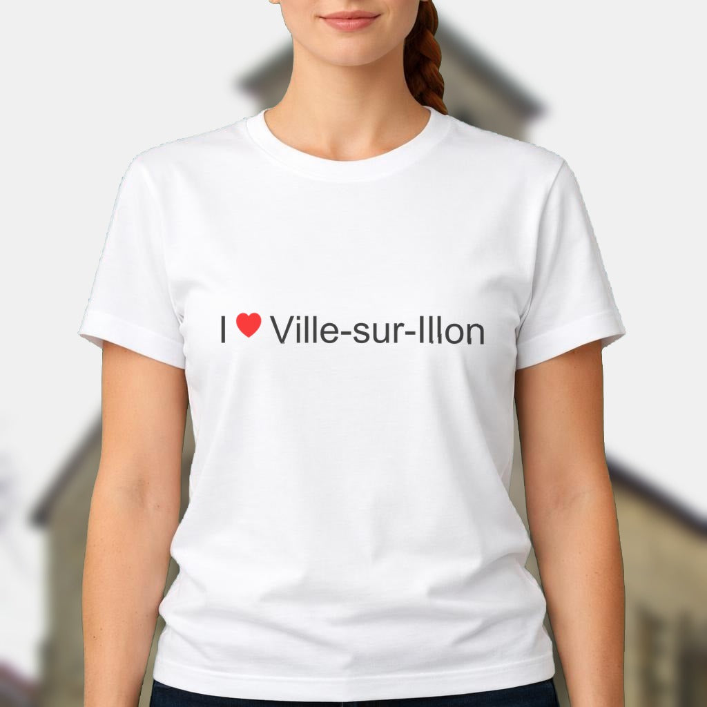 T-shirt I love Ville-sur-Illon