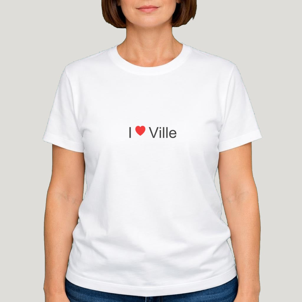 T-shirt I love Ville