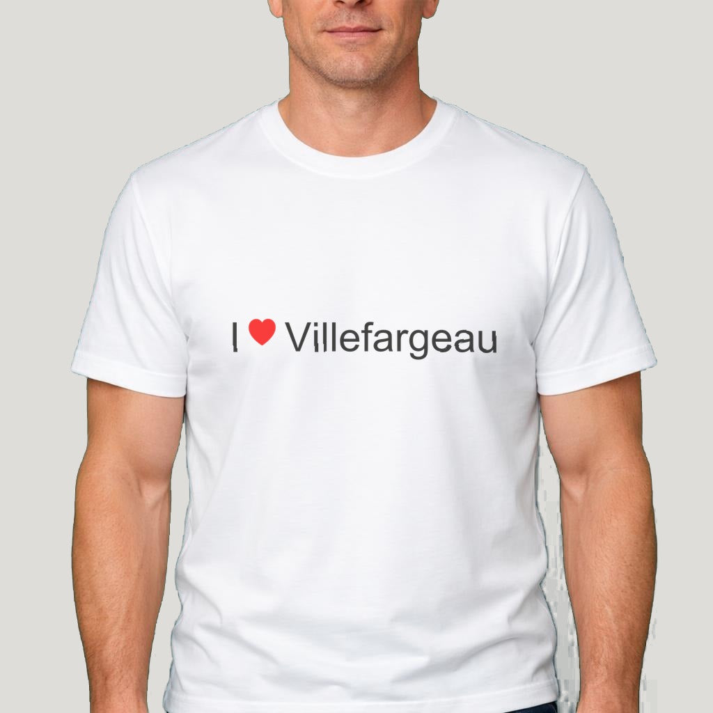 T-shirt I love Villefargeau