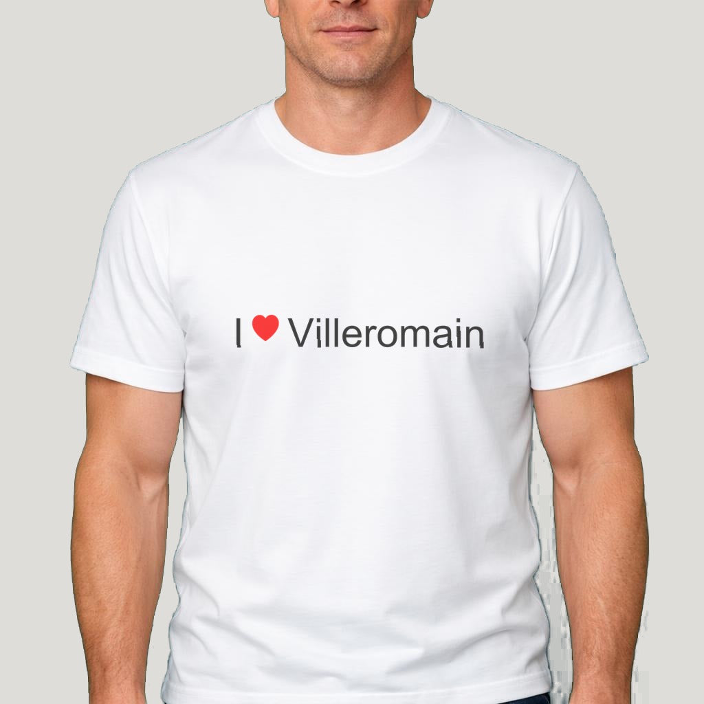 T-shirt I love Villeromain