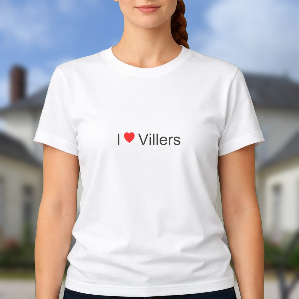 T-shirt I love Villers