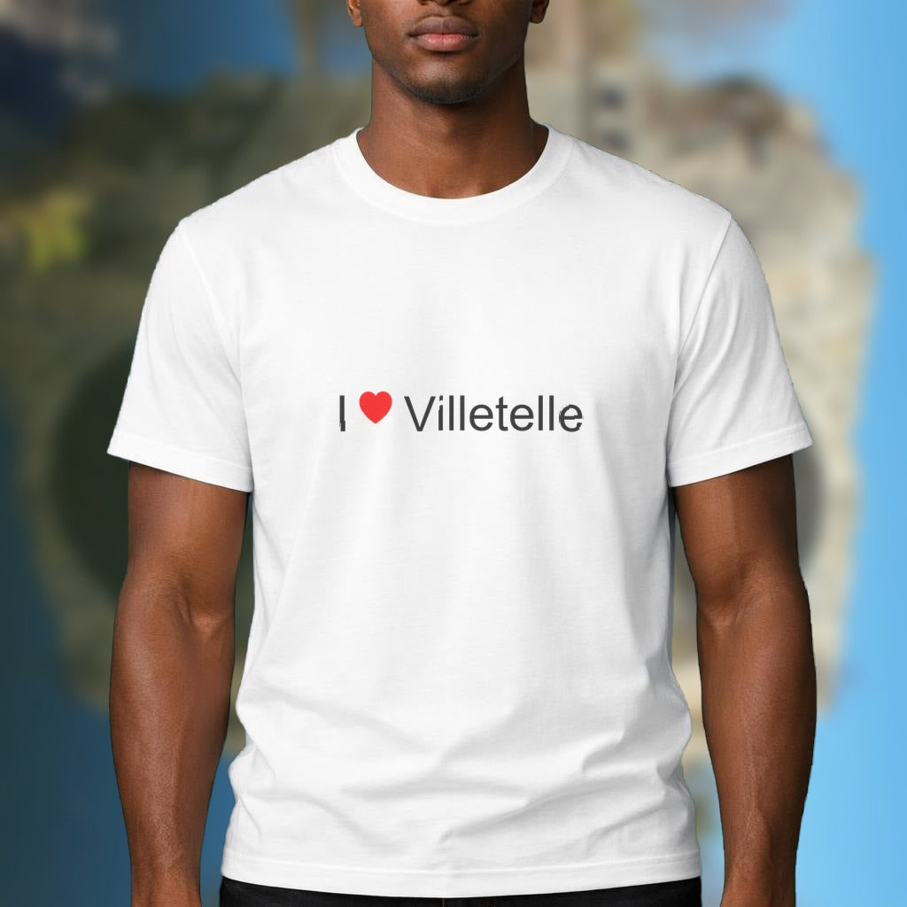 T-shirt I love Villetelle