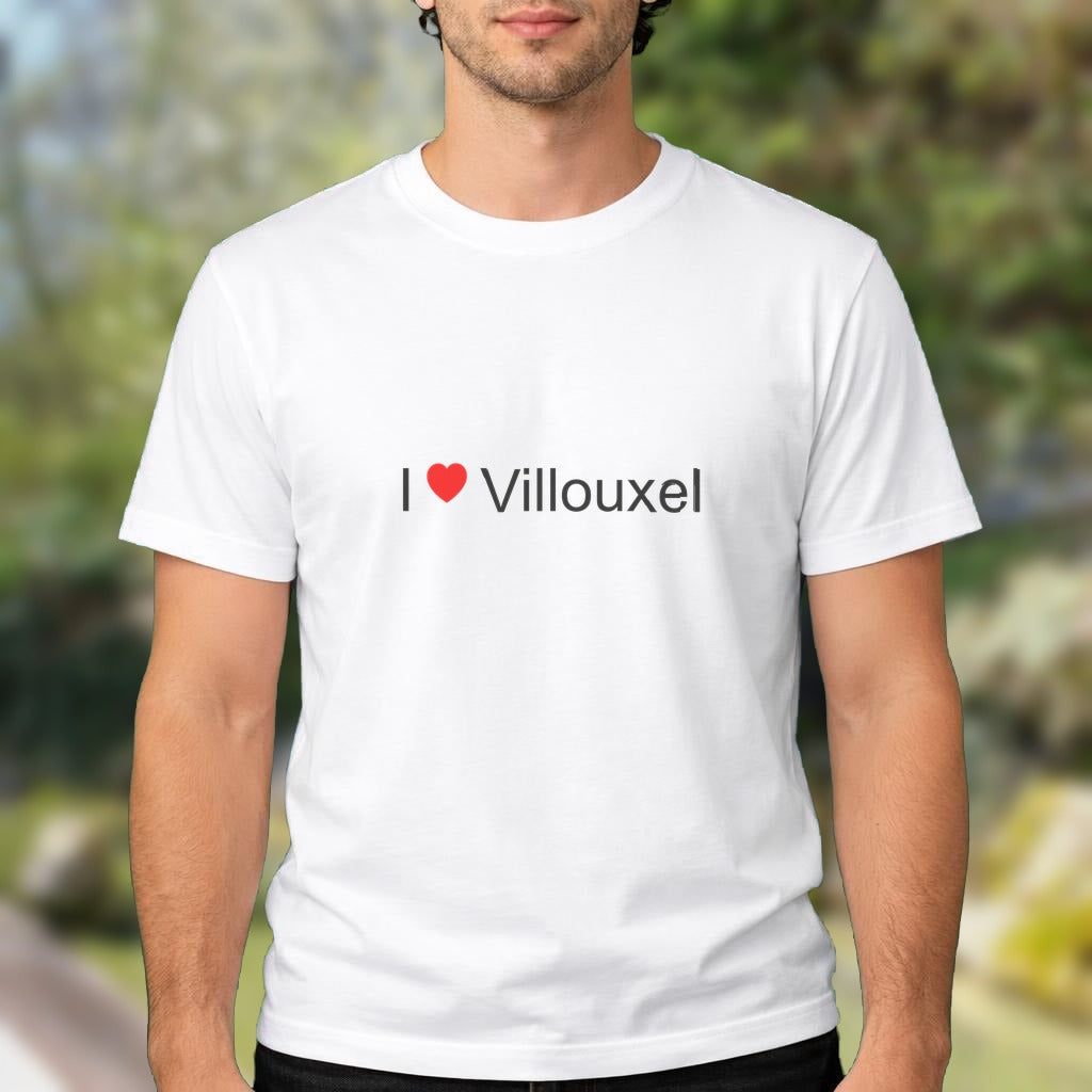 T-shirt I love Villouxel
