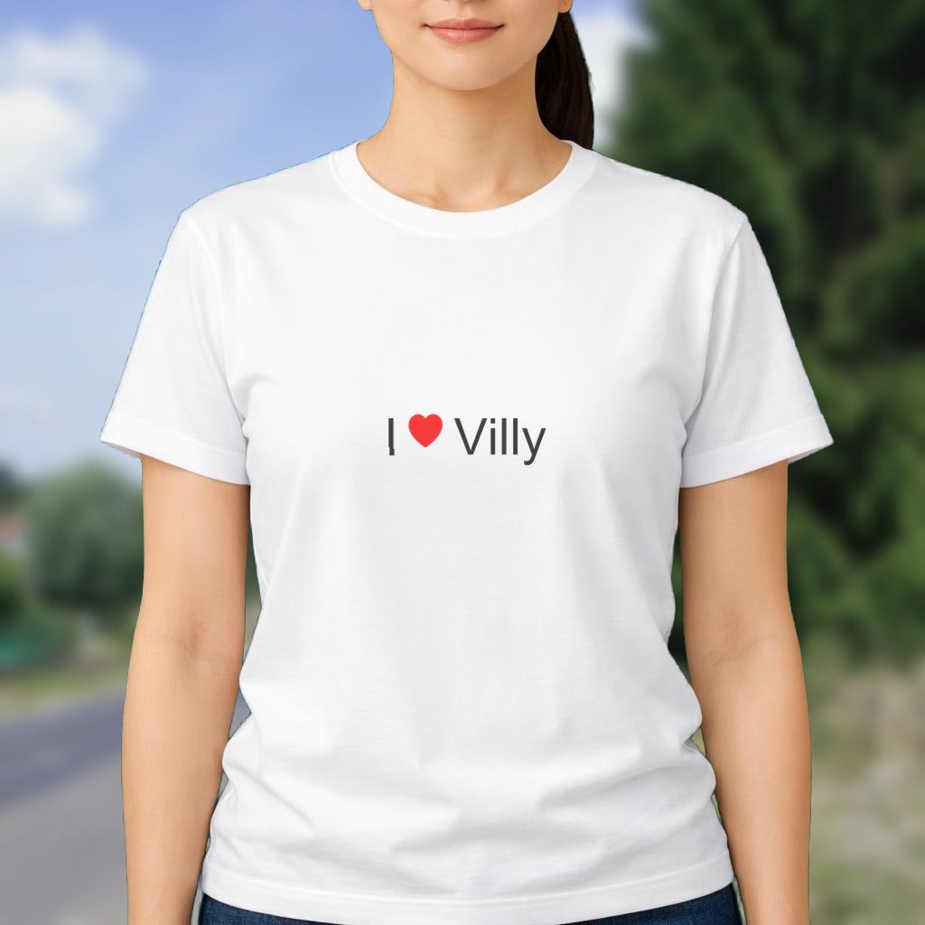 T-shirt I love Villy (08)