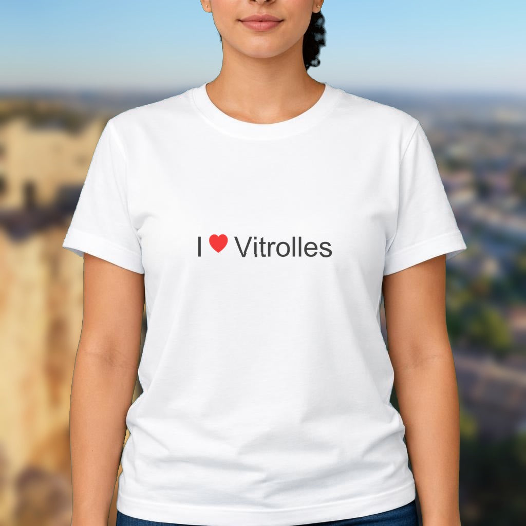 T-shirt I love Vitrolles