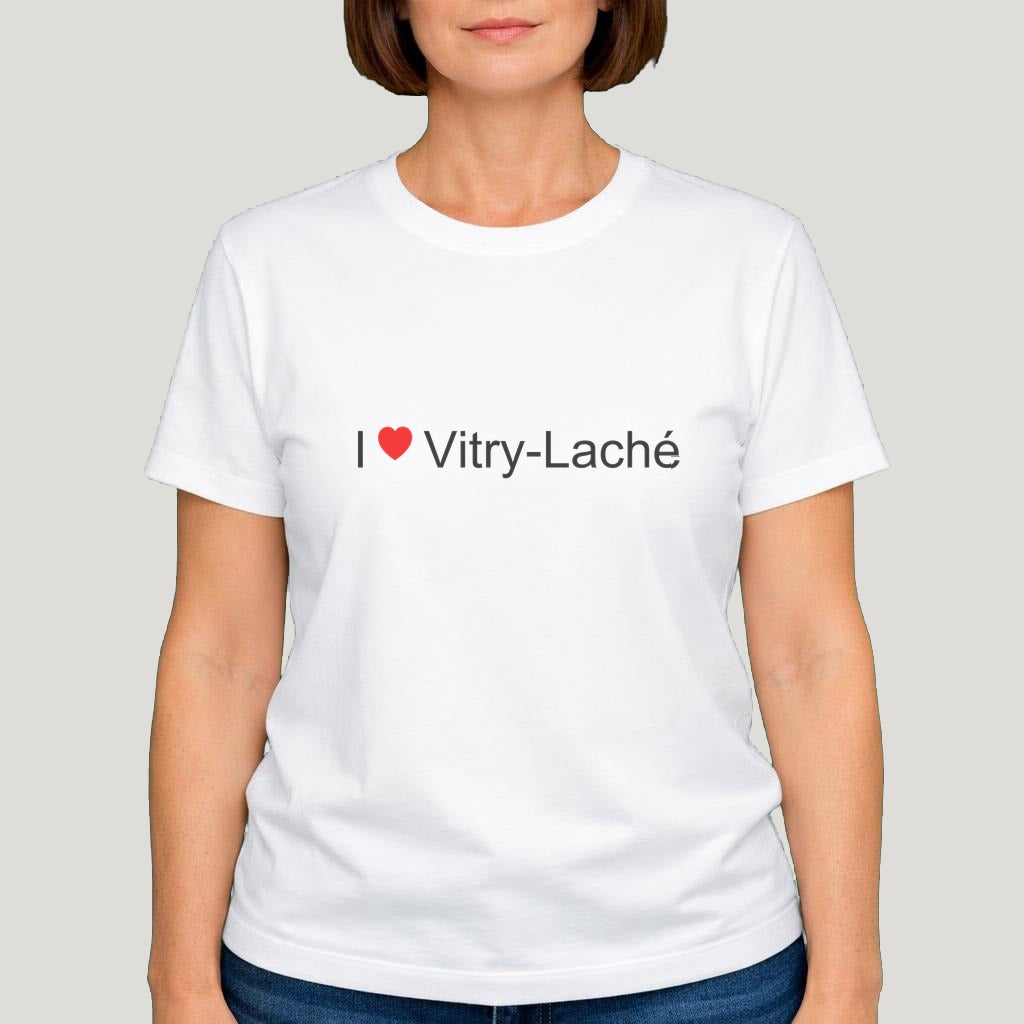 T-shirt I love Vitry-Laché