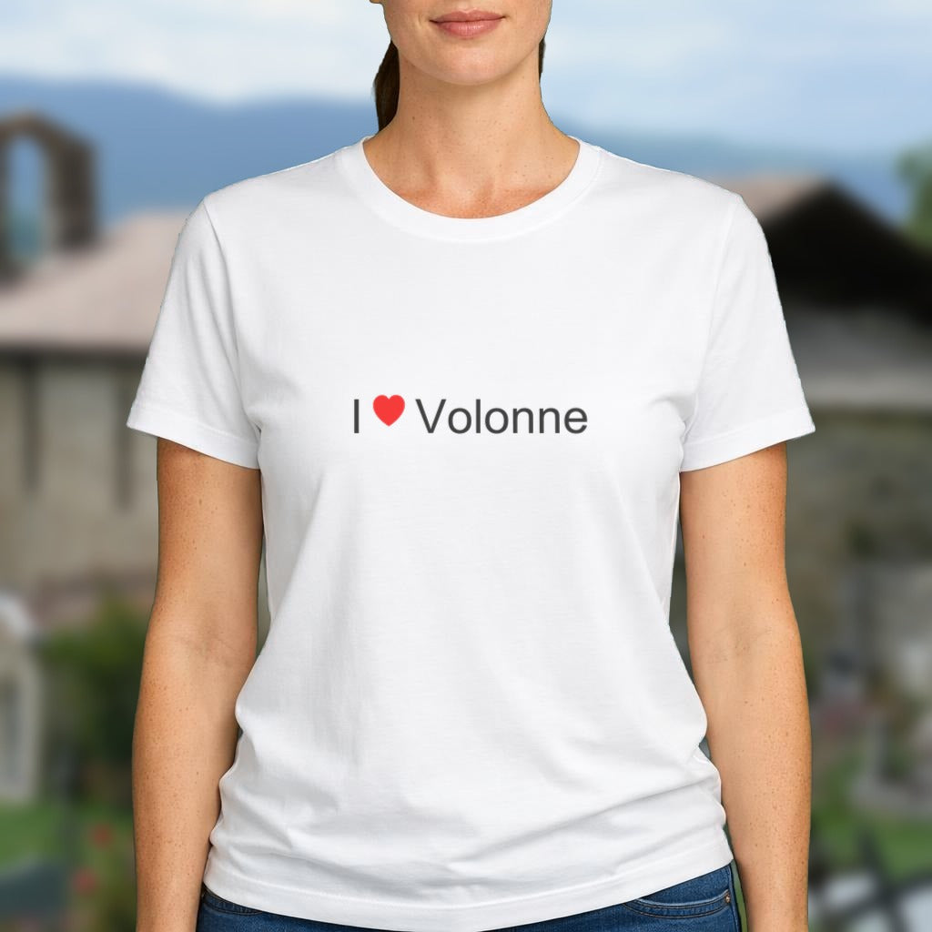 T-shirt I love Volonne porté