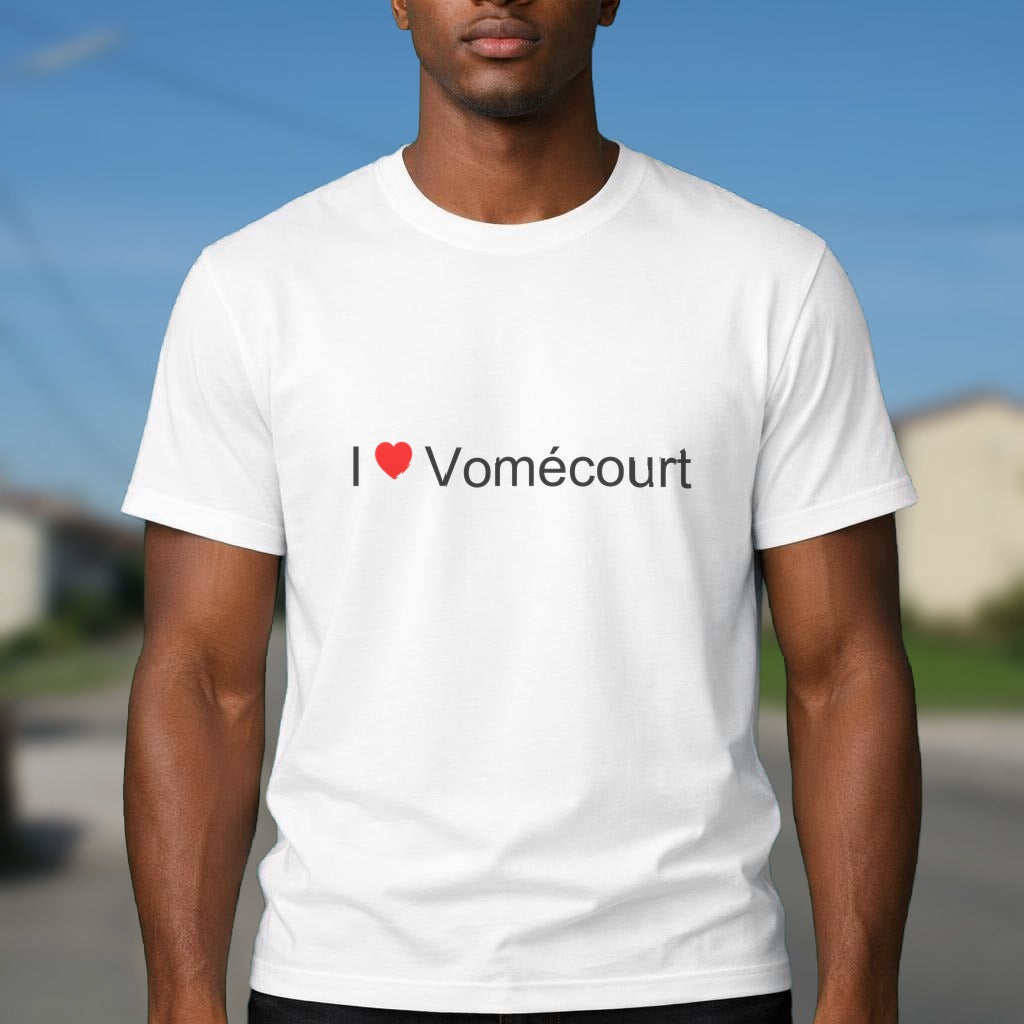 T-shirt I love Vomécourt