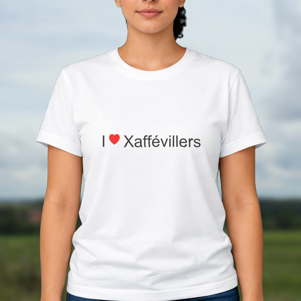 T-shirt I love Xaffévillers