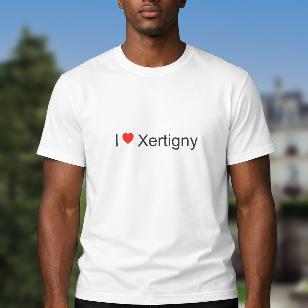 T-shirt I love Xertigny