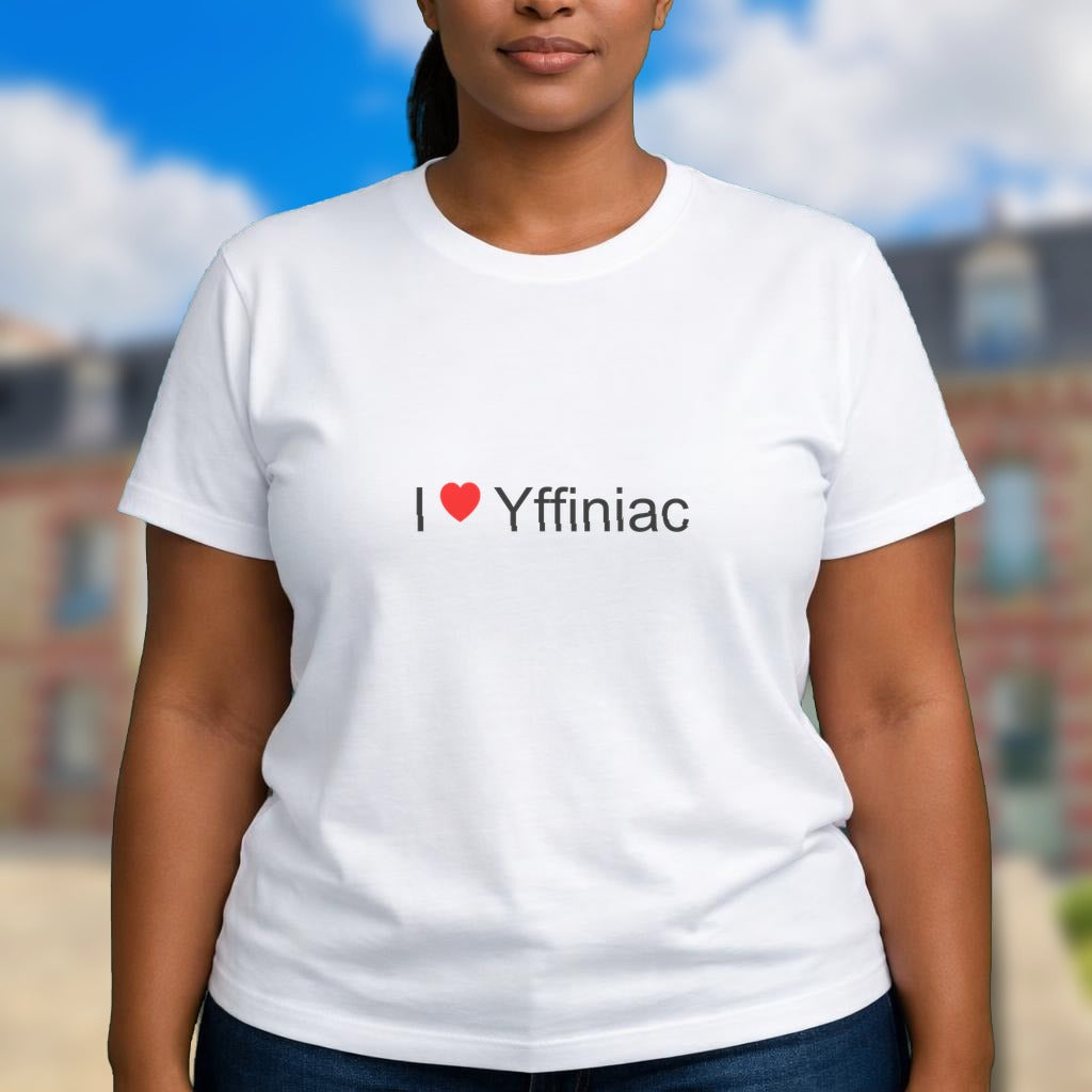 T-shirt I love Yffiniac