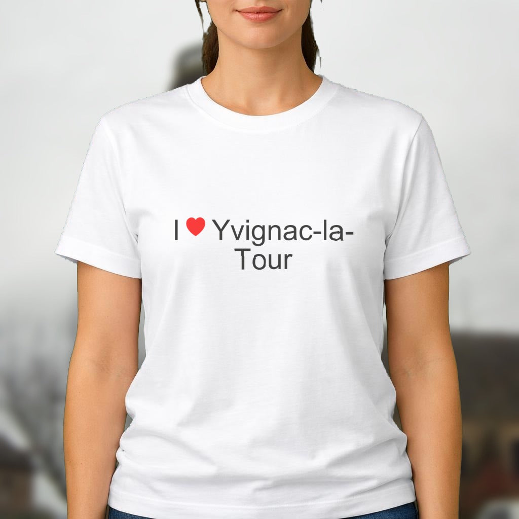 T-shirt I love Yvignac-la-Tour