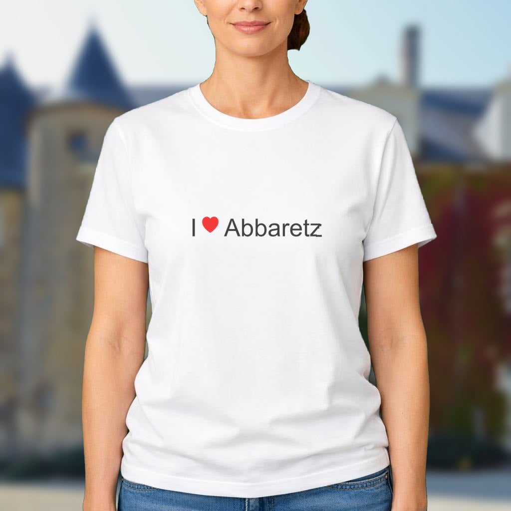 T-shirt I love abbaretz