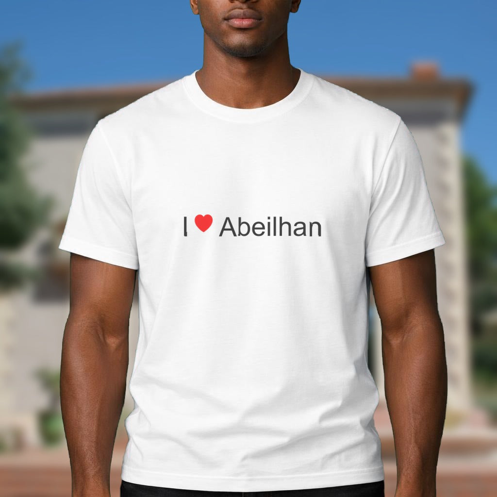 T-shirt I love abeilhan