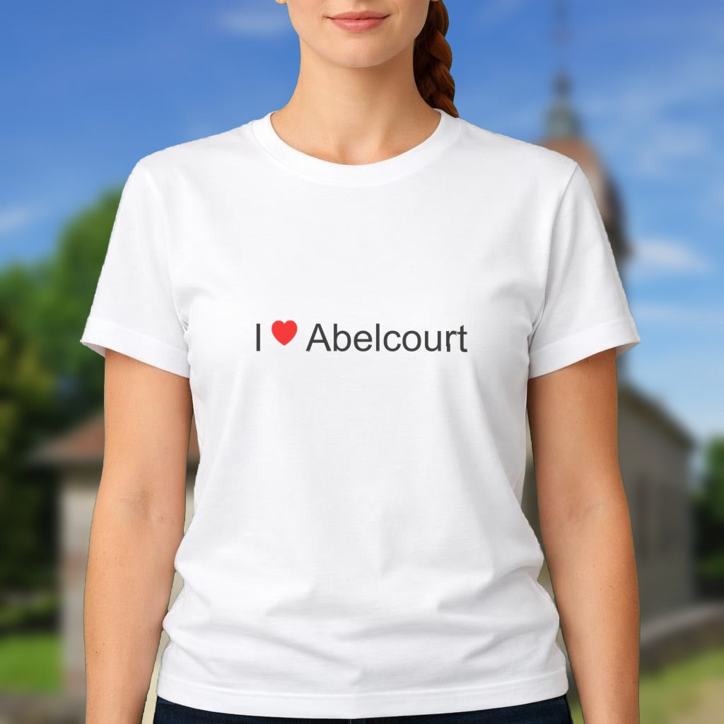 T-shirt I love abelcourt
