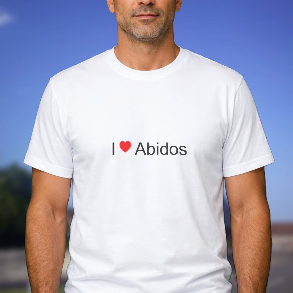 T-shirt I love abidos