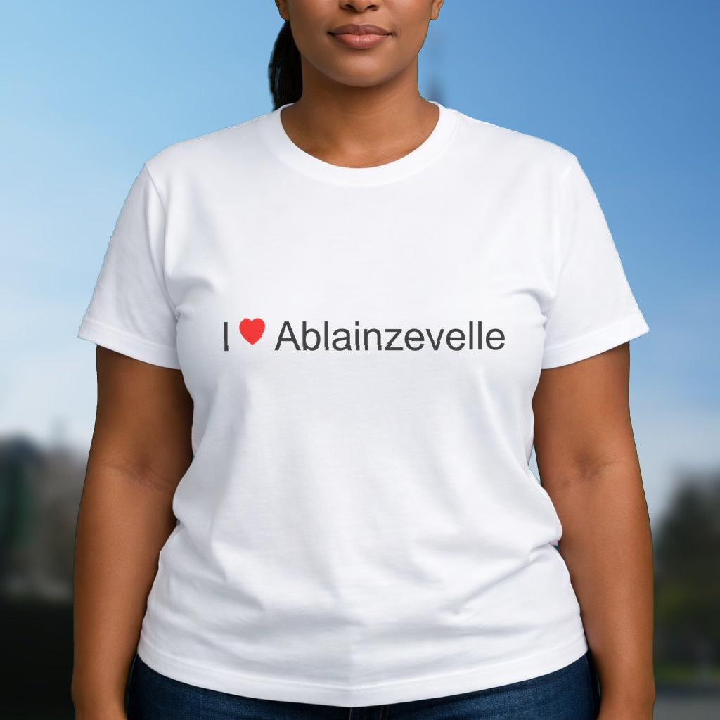T-shirt I love ablainzevelle