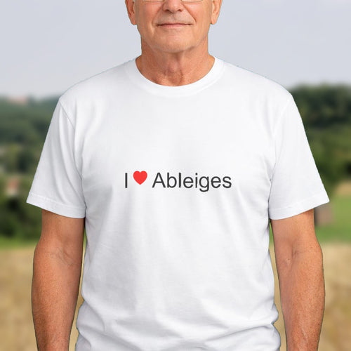 T-shirt I love ableiges