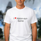 T-shirt I love ablon-sur-seine