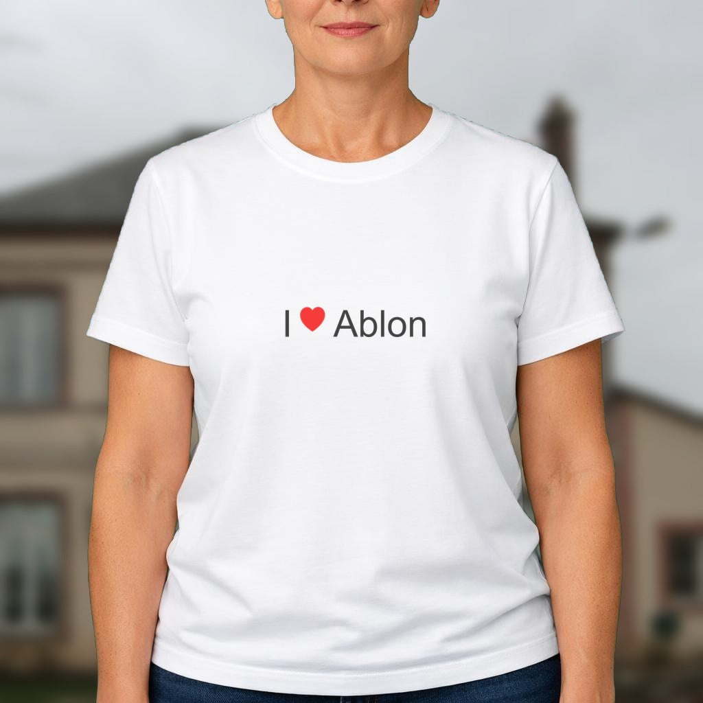 T-shirt I love ablon