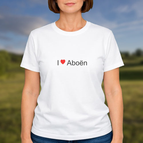 T-shirt I love aboën